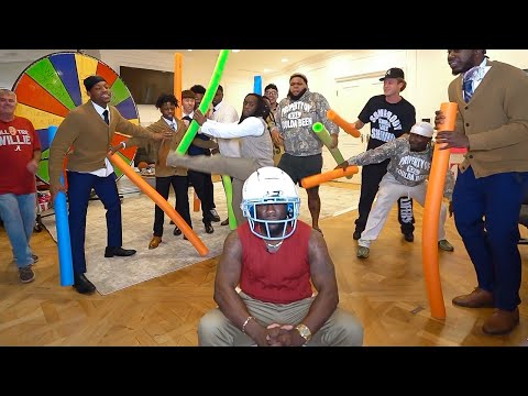 Kevin Hart &amp; Druski Play Extreme Noodle Hitting Game...😂