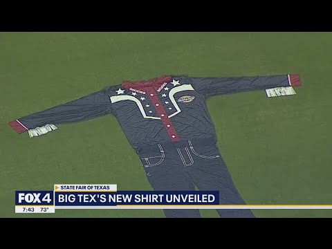 Big Tex&#039;s new shirt unveiled