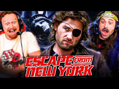 ESCAPE FROM NEW YORK (1981) IS INCREDIBLE!! MOVIE REACTION!! First Time Watching | Kurt Russell