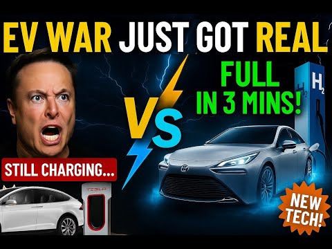 Toyota Just SHOCKED EV Industry: Hydrogen Cars Are Fighting Back With 3-Min Refueling &amp; 700KM Range!