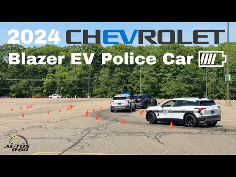 2024 Chevrolet EV Blazer Police car, the one you don´t want to see on the road