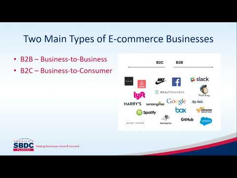 E Commerce - Helping Your Business in Uncertain Times &amp; into the Future (Presented March 2021)