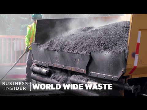 Roads Can Be Recycled Forever, Why Don&#039;t More Cities Do It? | World Wide Waste | Business Insider