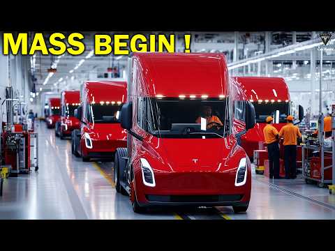It Happened! Elon Musk LEAKED Tesla Semi 2026 New Update, Shocking Mass Production !