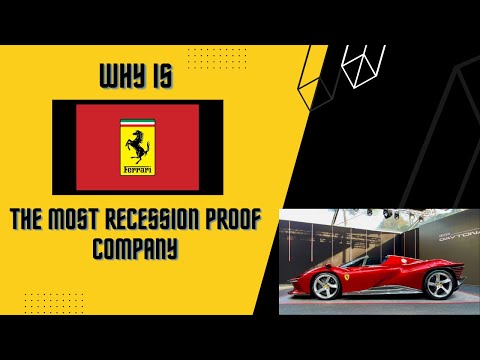 Why Ferrari Is The Most Recession Proof Stock You Can Own Heading Into This Economic Downturn