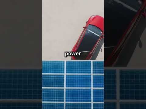 This Tiny Car Runs on Sunshine! 🌞🚗 Solar-Powered Vehicle of the Future!