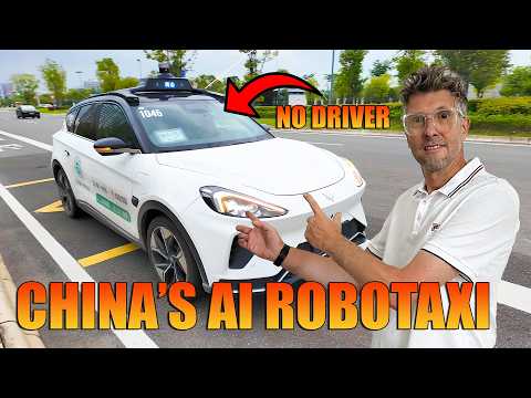 Inside China&#039;s Driverless RoboTaxi in Wuhan! AI Future ..