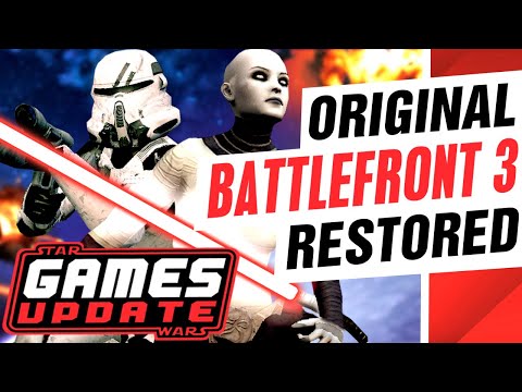 Battlefront 3 now PLAYABLE? + Get Squadrons for FREE | Star Wars Games Updates