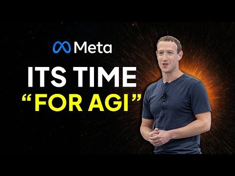 Meta&#039;s GAME CHANGER: Zuckerberg UNVEILS His Plan towards AGI!