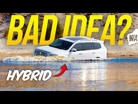 Electric 4WD&#039;s vs Salt Water Crossing! BYD Shark, GWM Tank 500