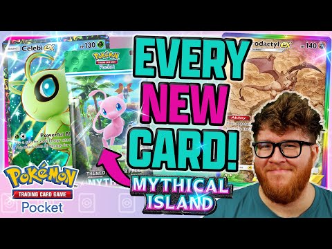 I opened 70 packs!! EVERY NEW CARD in Mythical Island! - Pokemon TCG Pocket