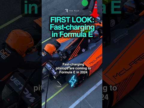 🔍 FIRST LOOK: Fast-charging in Formula E ⚡️