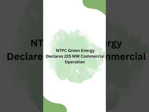 NTPC Green Powers Up! 225 MW Solar Plant Operational – Big Win for Clean Energy 💡☀️#NTPCGreen #Solar
