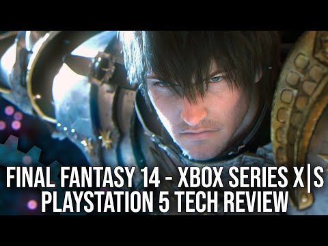 Final Fantasy 14 Arrives on Xbox Series X/S + PS5 Update - DF Tech Review