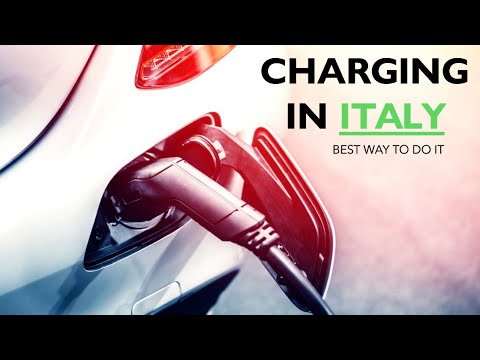 Charging in Italy, the easiest way to CHARGE in ITALY