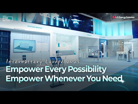 New Future Possibilities Unfolded by LG Energy Solution | InterBattery Europe 2025 🎉