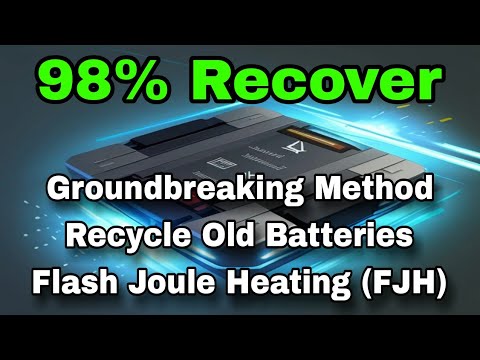 New Method Revolutionizes Lithium-Ion Battery Recycling