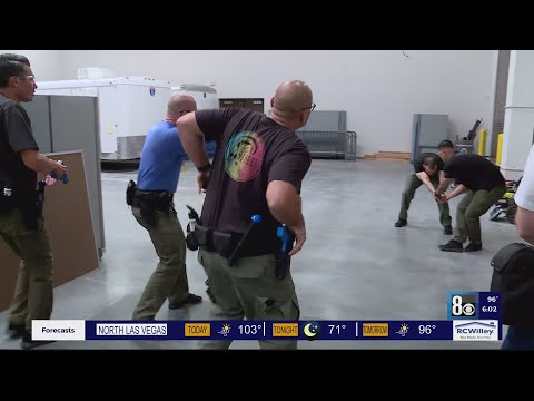 Las Vegas Metro Police Department&#039;s reality-based training center helps officers prepare for critica