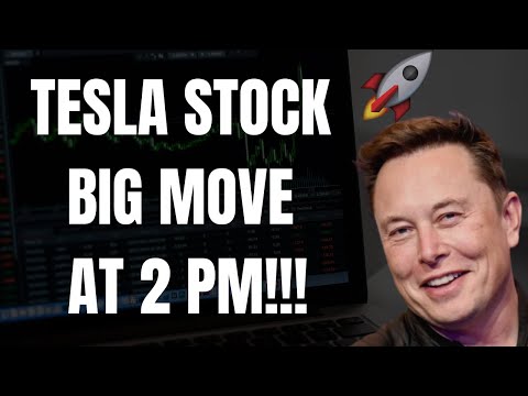 🔥TESLA STOCK BIG MOVE AT 2 PM! TSLA, SPY, QQQ, ES, NQ, NVDA, &amp; AAPL PREDICTIONS! 🚀