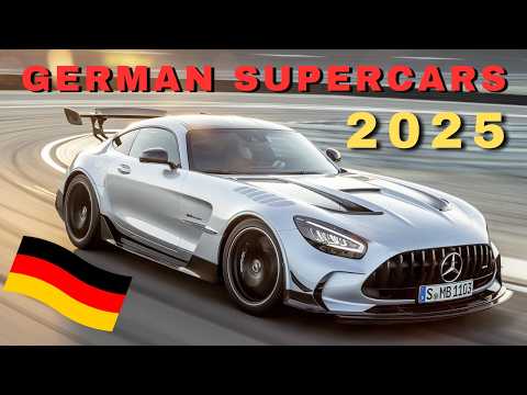 These 8 German Supercars Will Dominate the Road in 2025