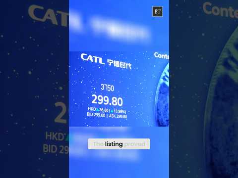 EV battery firm CATL shares jump 18.4% in 2025’s biggest IPO