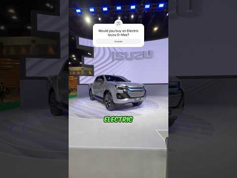 Isuzu just electrified the D-Max Pickup!