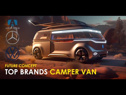 Get ready for the future of camper van design - as envisioned by AI for top brands!