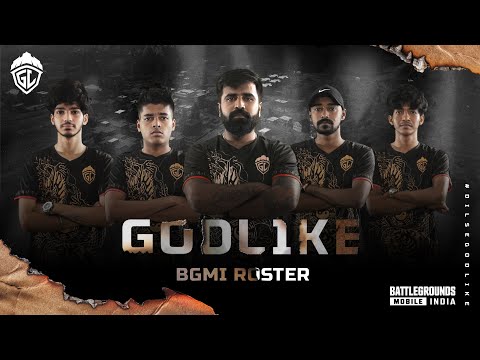 GODLIKE eSports | BattleGrounds Mobile India Roster Announcement | A NEW ERA BEGINS