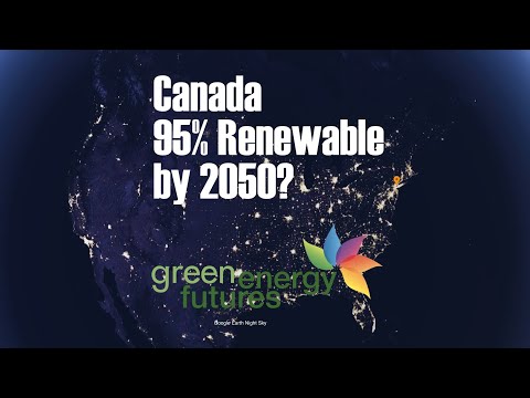 Canada could get 95% of its electricity from renewables by 2050
