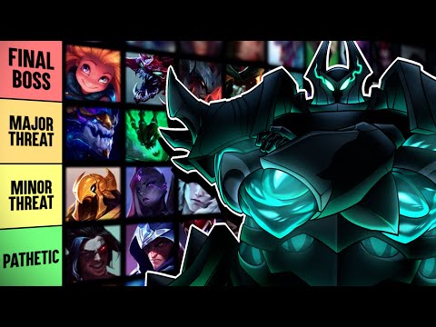 Ranking the VILLAINS of League from BEST to WORST (ft. Necrit)