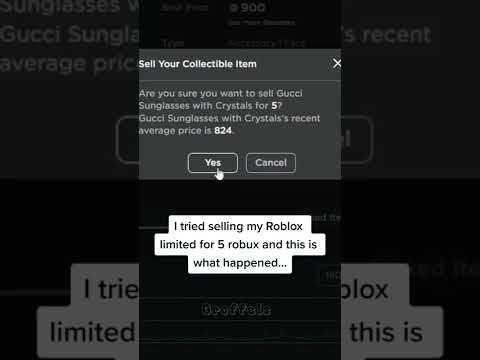 Selling my Roblox limited for 5 robux...