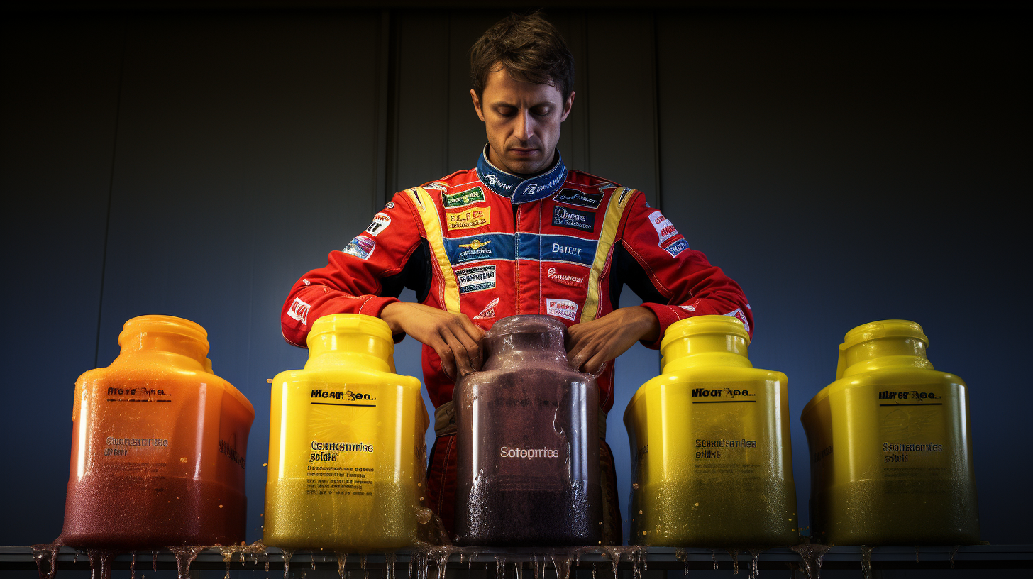 Hoeveel liter vocht verliest een Formule 1 coureur? Hoeveel liter vocht verliest een Formule 1 coureur?
