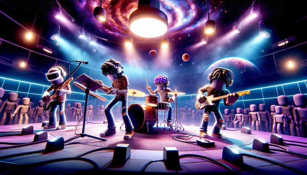 Os Rolling Stones arrasam no Roblox com o inovador Beat Galaxy Hub