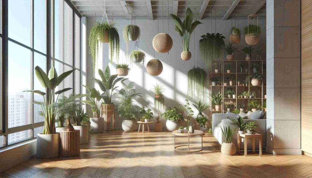 A Arte da Colocação de Plantas de Interior