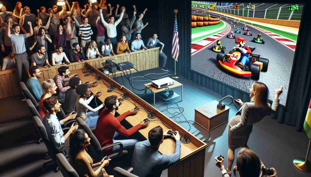 Назва: Поєдинок відеоігор: Дика ніч Mario Kart на шкільній раді!