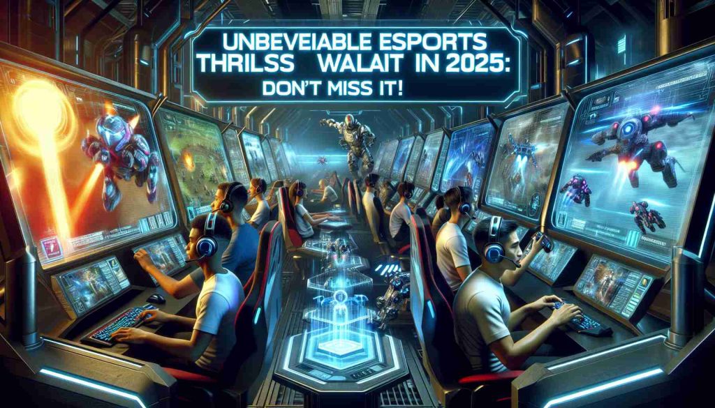 Incredibili emozioni degli esports ti aspettano nel 2025: non perdertelo!