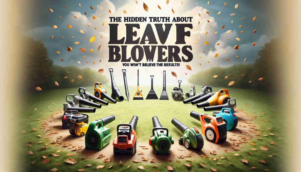 The Hidden Truth About Leaf Blowers: You Won’t Believe the Results!