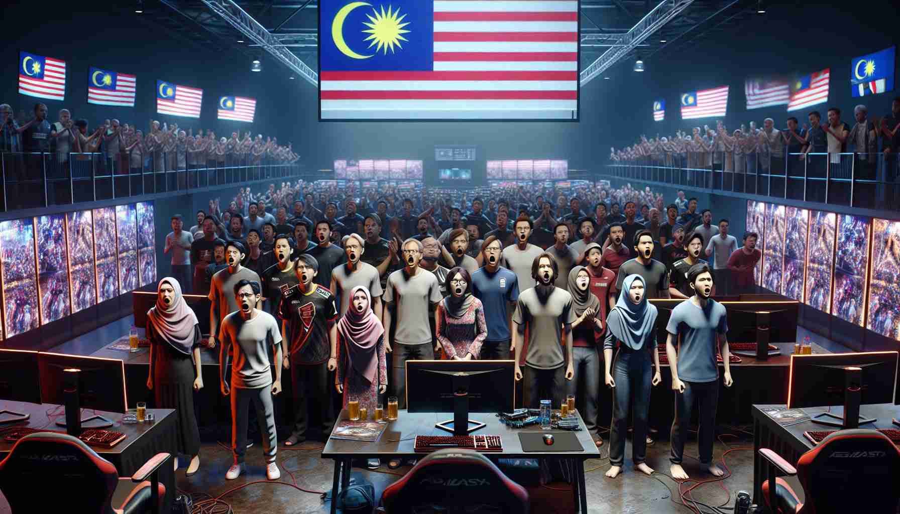 Malaysian eSports Community Outraged Over Disrespect Towards National Flag!