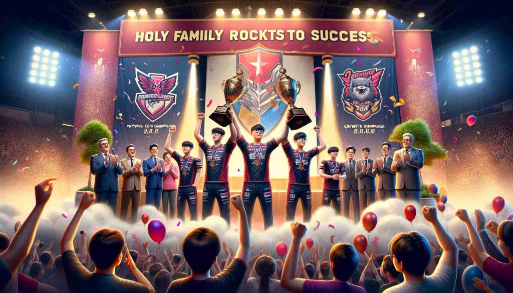 Holy Family Rockets to Success: Two Teams Dominate Provincial Esports Championship!