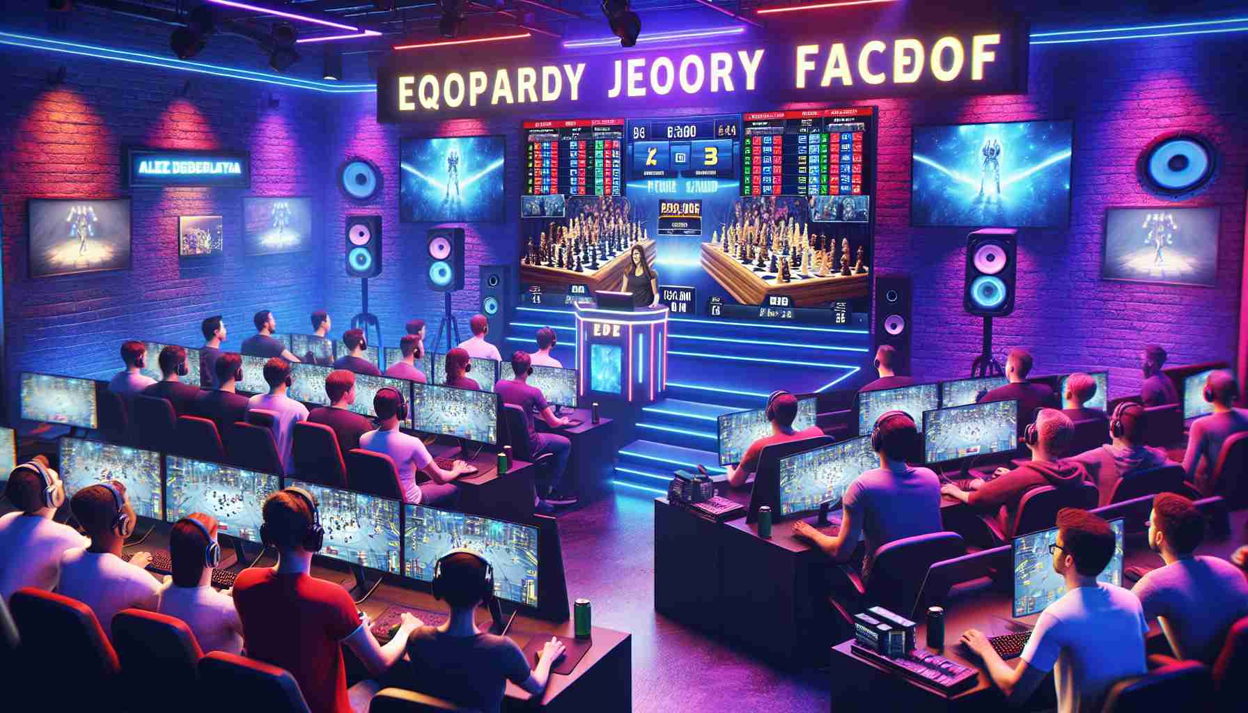 Unleashing the Ultimate Gaming Showdown: E-Sports Club’s Epic Jeopardy Face-off!