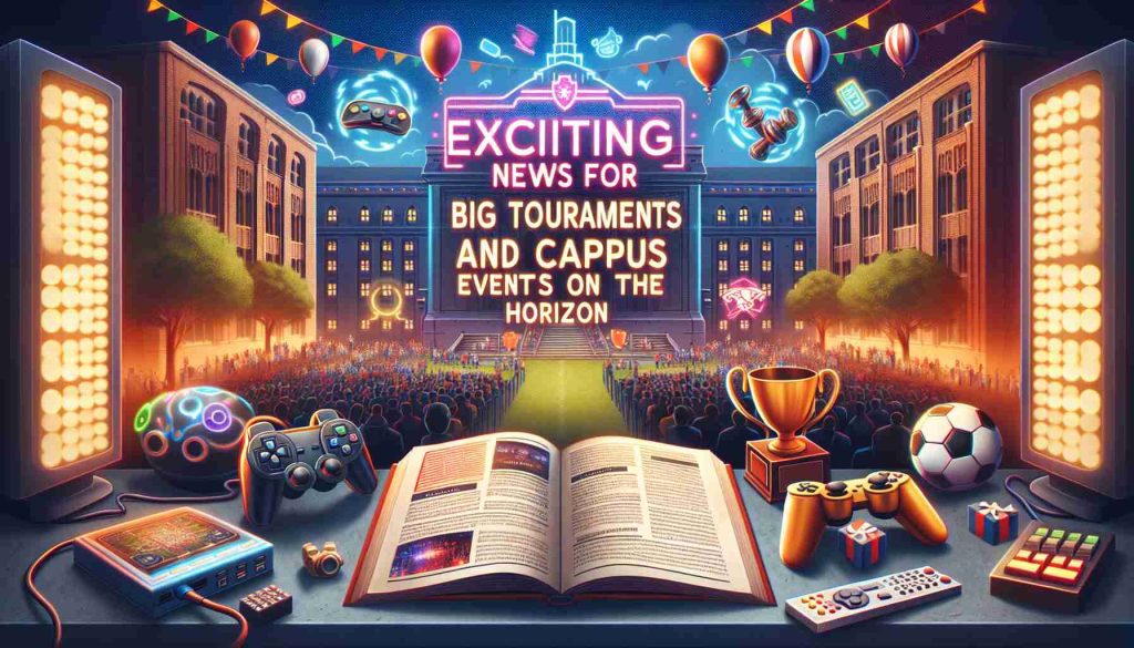 Exciting News for Gamers! Big Tournaments and Campus Events on the Horizon