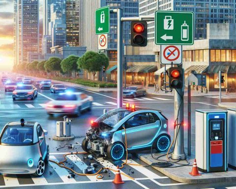 Electric Vehicles Face New Fees! A Robotic Collision in the City Electric Vehicles Face New Fees! A Robotic Collision in the City