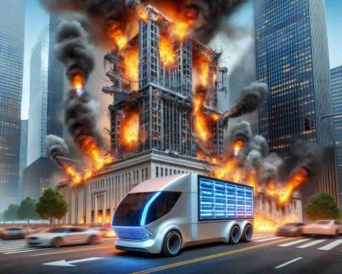 Shocking Incident at Trump Towers! Cybertruck Goes Up in Flames Shocking Incident at Trump Towers! Cybertruck Goes Up in Flames