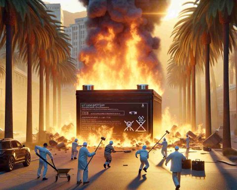 Massive Lithium Battery Fire Sparks Safety Concerns in California Massive Lithium Battery Fire Sparks Safety Concerns in California