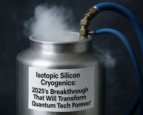 Isotopic Silicon Cryogenics: 2025’s Breakthrough That Will Transform Quantum Tech Forever Isotopic Silicon Cryogenics: 2025’s Breakthrough That Will Transform Quantum Tech Forever