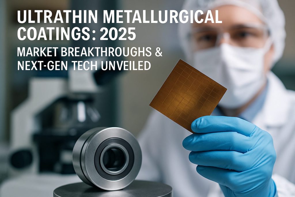 Ultrathin Metallurgical Coatings: 2025 Market Breakthroughs & Next-Gen Tech Unveiled Ultrathin Metallurgical Coatings: 2025 Market Breakthroughs & Next-Gen Tech Unveiled