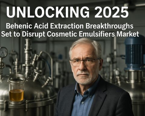 Unlocking 2025: Behenic Acid Extraction Breakthroughs Set to Disrupt Cosmetic Emulsifiers Market Unlocking 2025: Behenic Acid Extraction Breakthroughs Set to Disrupt Cosmetic Emulsifiers Market