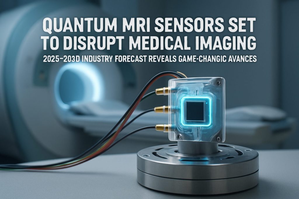 Quantum MRI Sensors Set to Disrupt Medical Imaging: 2025–2030 Industry Forecast Reveals Game-Changing Advances Quantum MRI Sensors Set to Disrupt Medical Imaging: 2025–2030 Industry Forecast Reveals Game-Changing Advances