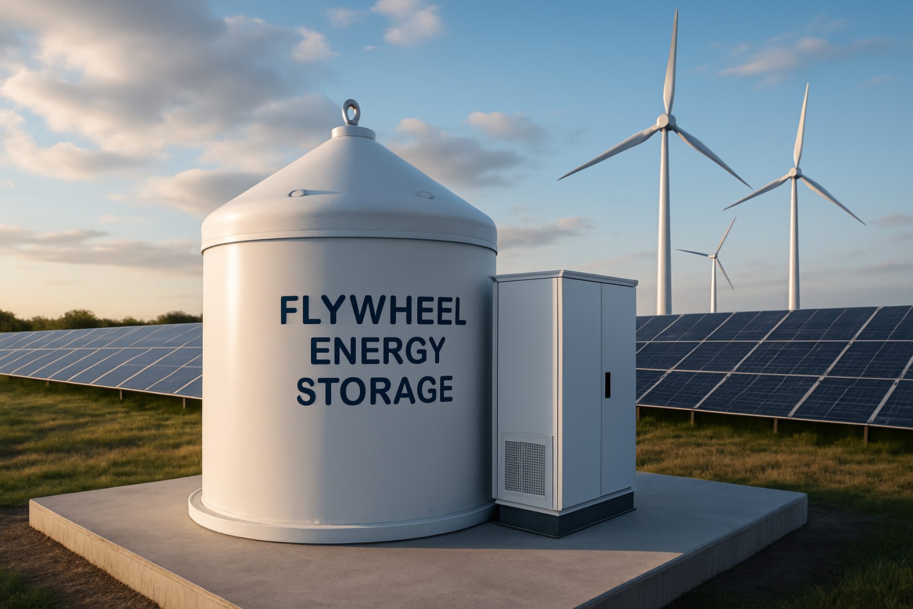 Schwungrad-Energiespeicherung 2025–2030: Beschleunigung der Netzstabilität und sauberer Energielösungen 
