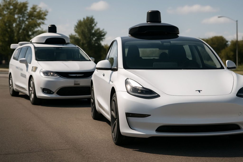 Tesla’s Bid to Outpace Waymo Sparks a High-Stakes Race for Robotaxi Supremacy—But Who’s Really in the Driver’s Seat? Tesla’s Bid to Outpace Waymo Sparks a High-Stakes Race for Robotaxi Supremacy—But Who’s Really in the Driver’s Seat?